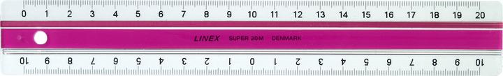 Produktbild Linex S20MM Superlineal pink (200 mm)