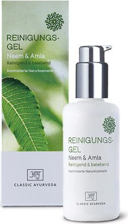 Classic Ayurveda Reinigungsgel Neem & Amla (Reinigungstücher, 100 ml)