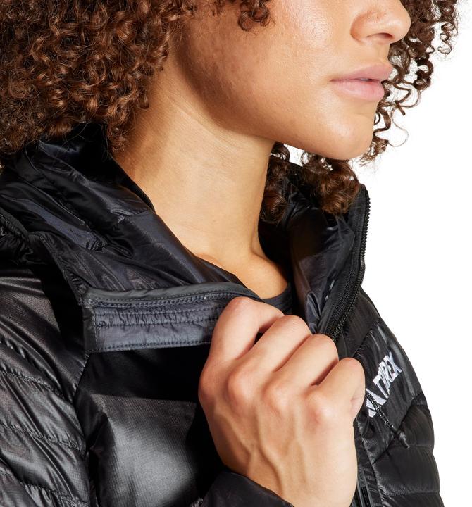 Actual product image adidas Women's Terrex Techrock Down Hooded Jacket (M)