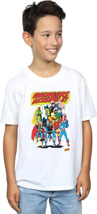 Actual product image Boys Avengers Assemble T-Shirt (116)