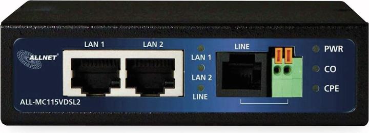 Actual product image Allnet VDSL2 ALL-MC115VDSL 100 Mbit Mini Modem Master/Slave