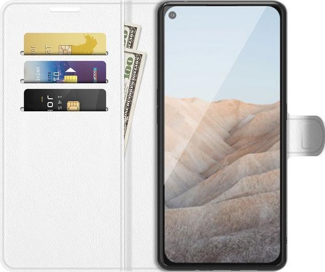 Actual product image MU Classic Litchi Leather Bookcover Series (Google Pixel 5a)