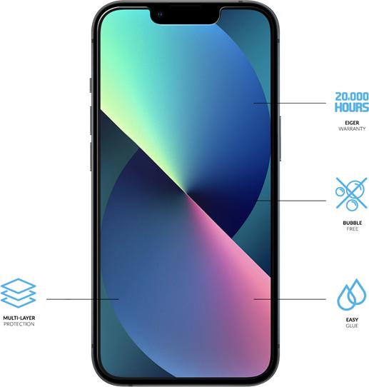 Actual product image Eiger Mountain H.I.T (1 Piece, Apple iPhone 13, Apple iPhone 13 Pro, Apple iPhone 14)