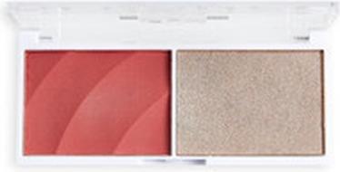 Actual product image Makeup Revolution Colour Play Duo Palette -ush palette and brighteners 5.8 g -