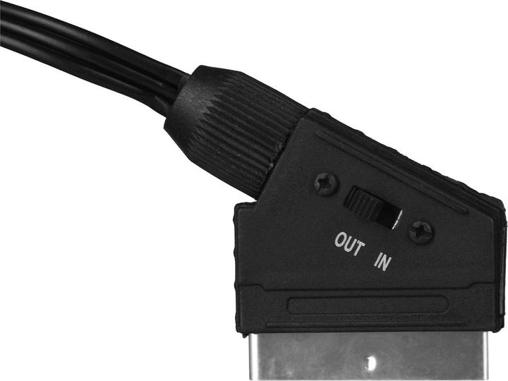 Image du produit Savio CL-133 Câble Péritel Péritel (21 broches) 3 x RCA Multicolore (2 m)