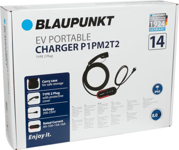 Image du produit Blaupunkt Chargeur (Type 2, 3.70 kW, 16 A, 8 m)