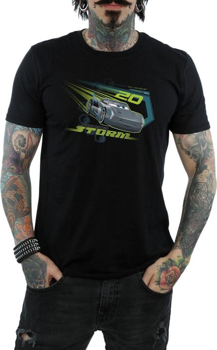 Actual product image Disney Mens Cars Jackson Storm T-Shirt (3XL)