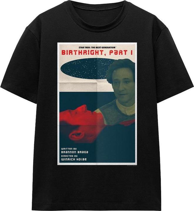 Actual product image Unisex Adult The Next Generation Season 6 Episode 16 T-Shirt (L)