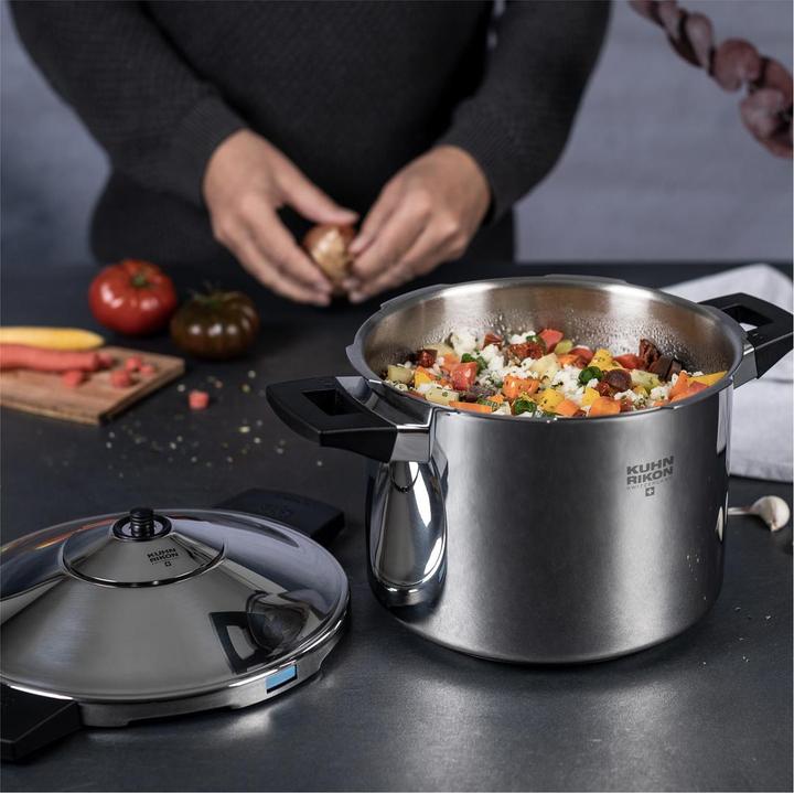 Produktbild Kuhn Rikon Duromatic (22 cm, Dampfkochtopf, Edelstahl)