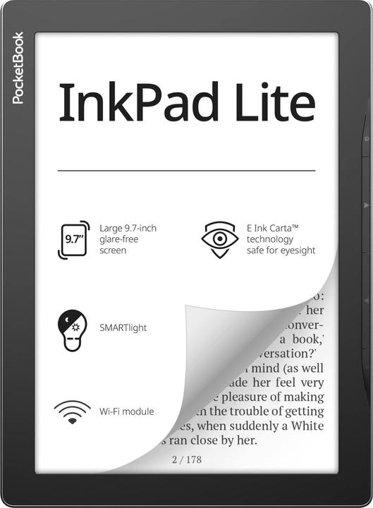 PocketBook InkPad Lite (9.70", 8 GB, Mist Grey)
