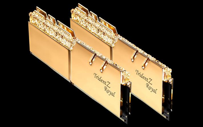 Actual product image G.Skill Trident Z Royal (2 x 8GB, 4266 MHz, DDR4-RAM, DIMM)