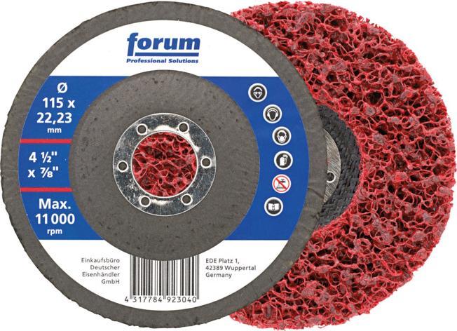 Immagine prodotto Forum Professional Solutions Disco per la pulizia grossolana Ø115mm, corindone ceramico (Extra grossolano)