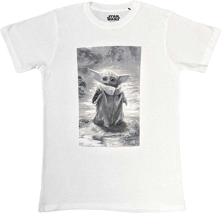Actual product image Star Wars Unisex Adult Grogu Cotton T-Shirt (M)