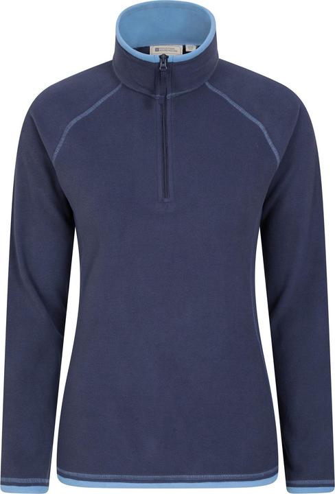 Actual product image Mountain Warehouse Womens/Ladies Montana Half Zip Fleece Top (36 D)