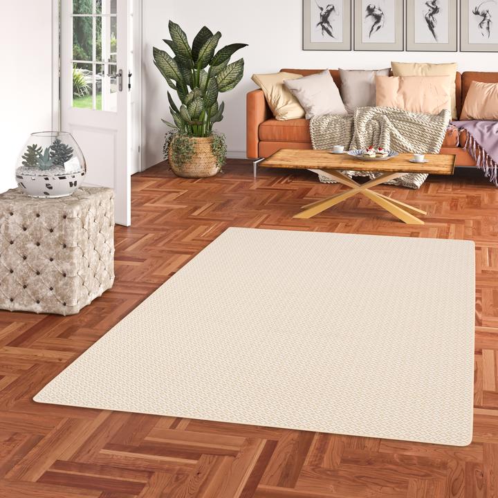 Produktbild Snapstyle In & Outdoor Teppich Flachgewebe Oslo Karo Modern (100 x 100 cm)