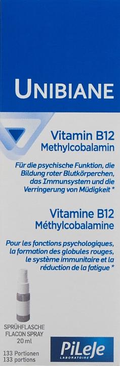 Image du produit PiLeJe vitamine B12 spray (1 pièce(s), Spray, 71 g)