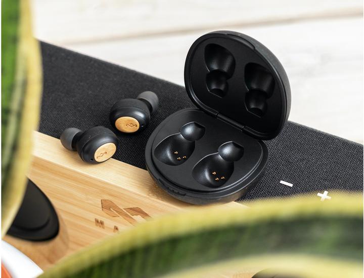 Image du produit House of Marley Écouteurs Bluetooth Champion Ear Buds Noir (8 h, Sans fil)