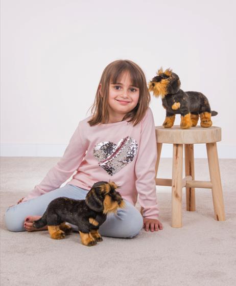 Image du produit Teddy Hermann Teckel à poil dur (20 cm)