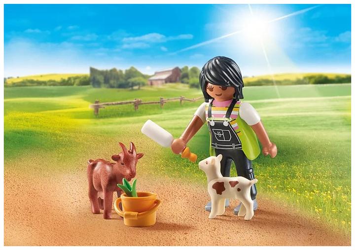 Produktbild Playmobil 71759 Frau mit Ziegen (71759, Playmobil Special Plus)