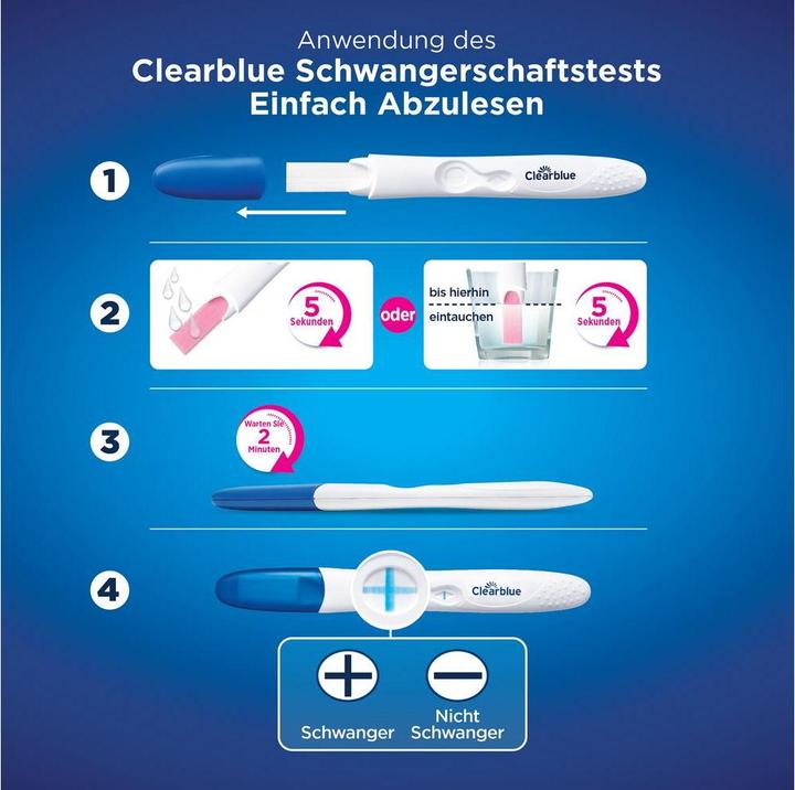 Image du produit Clearblue avec pointe décolorante (1 x)