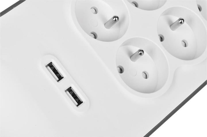 Produktbild Belkin BSV604ca2m Weiss 6 AC-Ausgänge 2 m (6 x, CEE 7/5, 2 m)