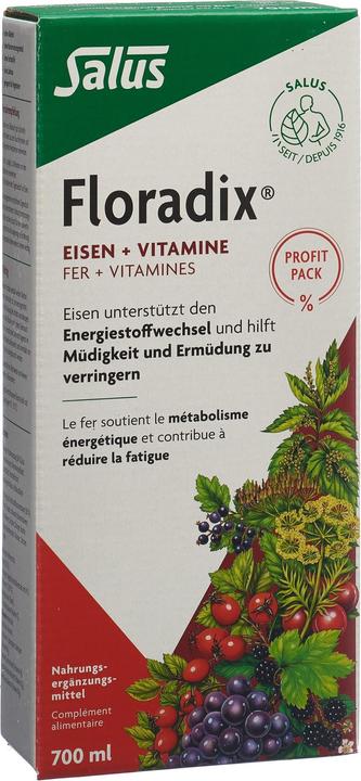 Salus Eisen + Vitamine Profit Pack Fl 700 ml (1 Stück, Flüssigkeit, 1353 g)