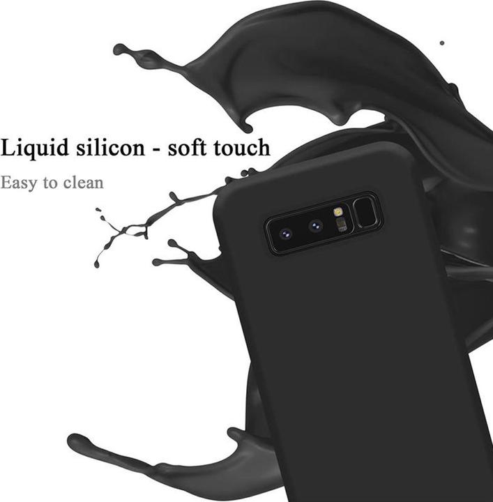 Actual product image Cadorabo TPU Liquid Silicone Case Cover (Samsung Galaxy Note 8)