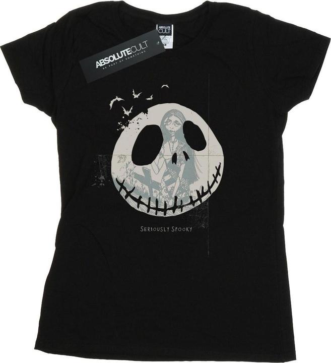 Immagine prodotto Disney Nightmare Before Christmas Seriously Spooky Maglietta Donna (XXL)