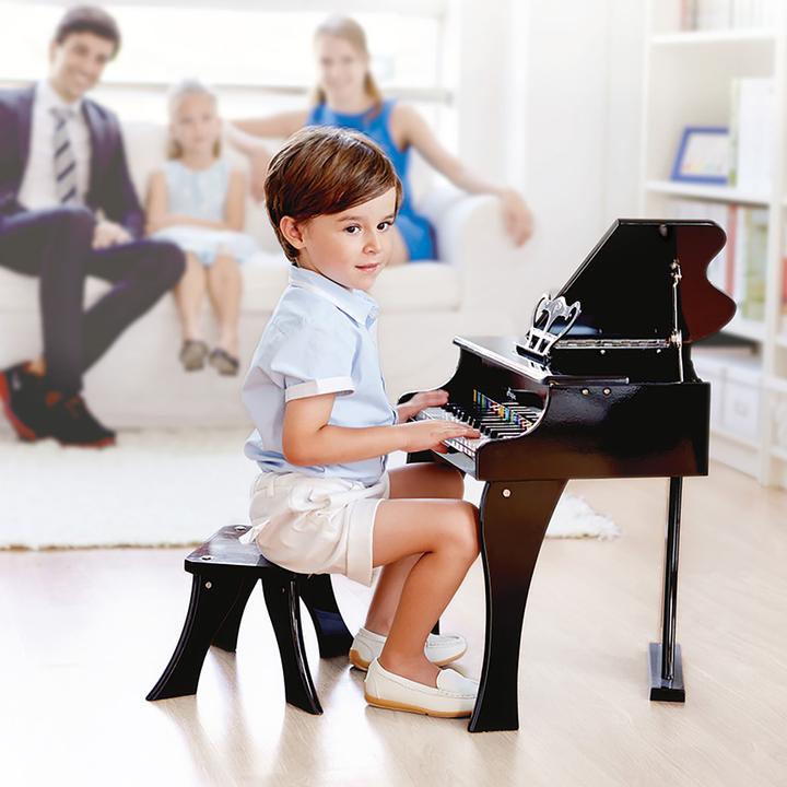 Immagine prodotto Hape Pianoforte a coda giocattolo (Multilingue, Inglese, Tedesco, Francese)