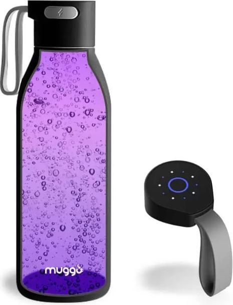 Actual product image Muggo Pure self cleaning UVC 750ml Bottle black