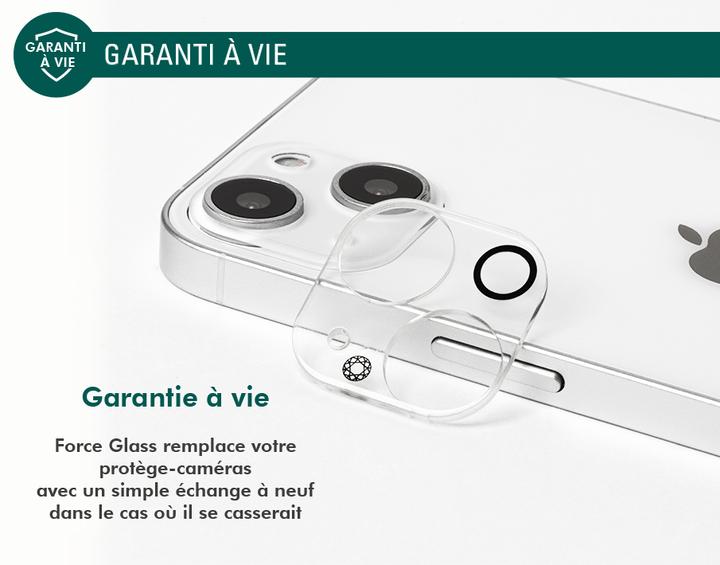Actual product image Bigben Connected Rear camera film, camera glass, 9H+ hardness (1 Piece, Apple iPhone 14 Plus)