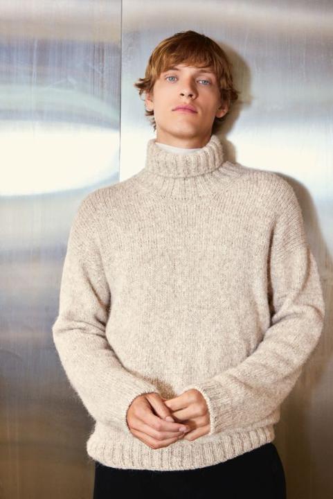 Image du produit Sandnes Garn Livret d'instructions 2412 MR. Manuel d'instructions 2412 No 2 Dave Sweater Man- Allemand