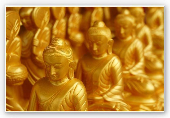 Immagine prodotto Trenddeko Buddha d'oro (60 x 40 cm)
