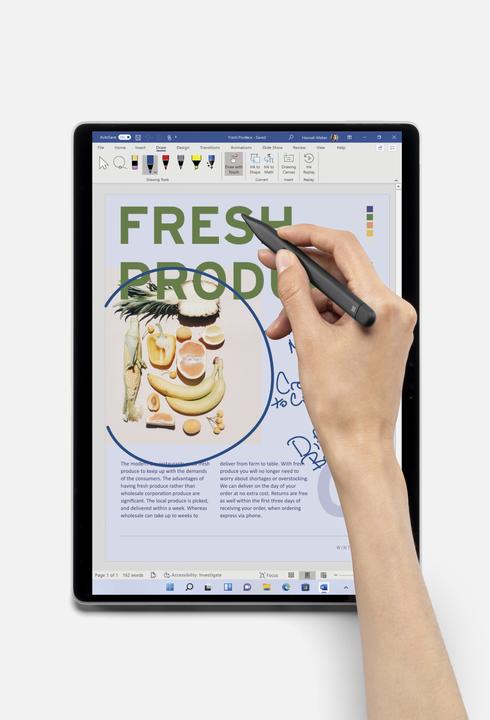 Produktbild Microsoft Surface Pro 8 (13", Intel Core i7-1185G7, 256 GB, 256 GB, Ohne Tastaturlayout)