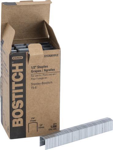 Immagine prodotto Bostitch Graffe 12mm STCR2619 1/2 5000 pezzi (5000 x)