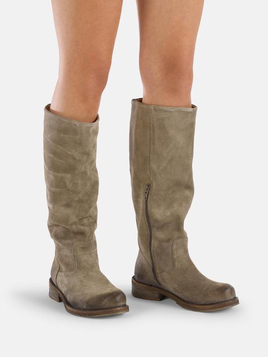 Actual product image Felmini The wide fit Cooper W038 is a suede boot with an inside zip that can be worn both inside and (36)