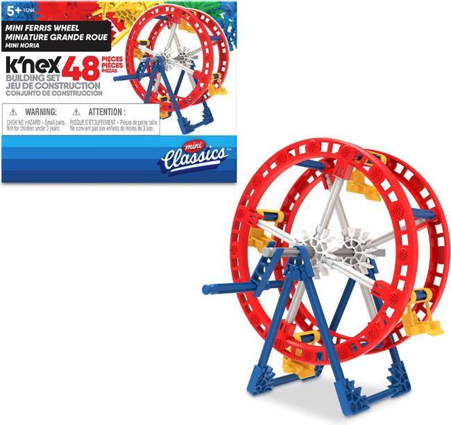 Actual product image K'Nex Knex Ferris wheel construction kit, 48 pieces.