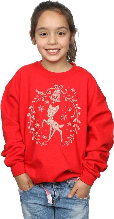 Immagine prodotto Disney Bambi Christmas Wreath Felpa Ragazze (128)