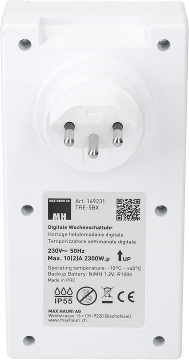 Produktbild Max Hauri Zeitschaltuhr