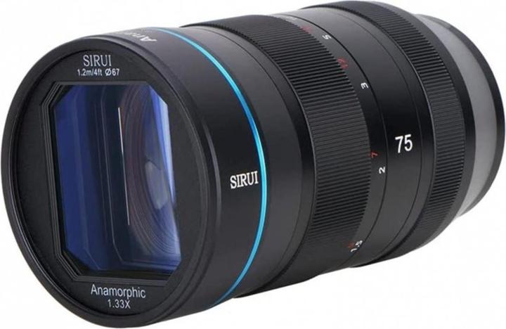 Productafbeelding Sirui Vaste brandpuntsafstand 75 mm F1.8 anamorfisch (Nikon Z, APS-C / DX)