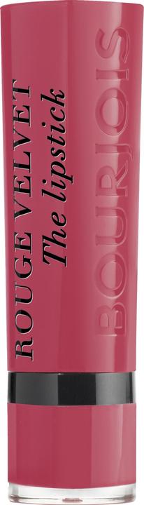Produktbild Bourjois Paris Rouge Velvet Lūpdažis Lipstick 04 2.4g (04 Hip Hip Pink)