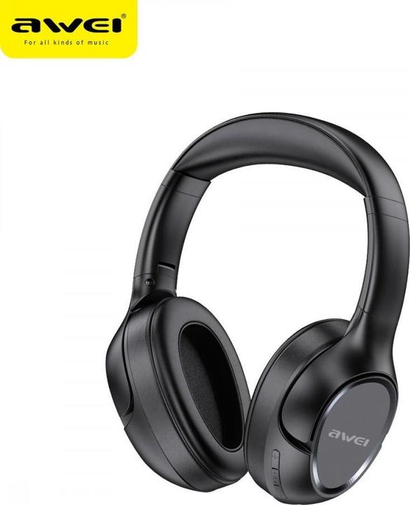 adidas słuchawki nauszne Bluetooth A770BL czarny/black (100 h, Cable)