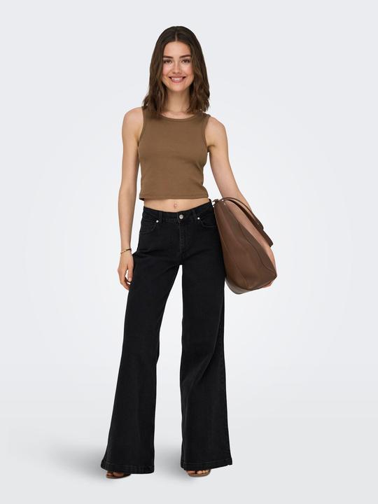 Image du produit Only ONLCALIFORNIA Mittlere Taille Weiter Beinschnitt Jeans Jeans mit weitem Bein (W27/L34)