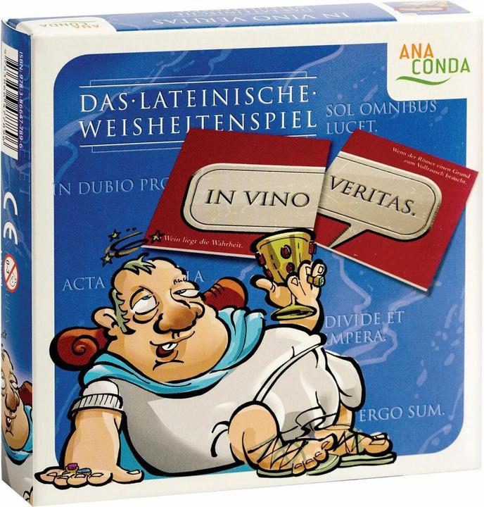 Produktbild In vino veritas Das lateinische Weisheitenspiel (Deutsch)