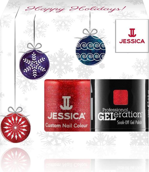 Produktbild Jessica Winter Set Professional Geleration Semi-Permanenter Nagellack Hearts On Fire - 15 Ml (Farblack)