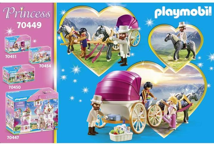 Actual product image Playmobil Romantic horse carriage (70449, Playmobil Princess)