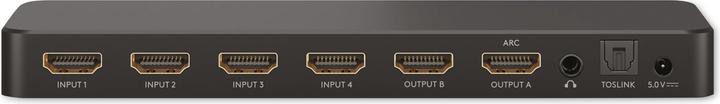 Actual product image Goobay HDMI Matrix Switch 4 to 2 4K @ 60 Hz