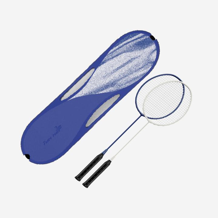 Actual product image Perfly Badminton Set - Fun Set 3M Brush Royal Blue