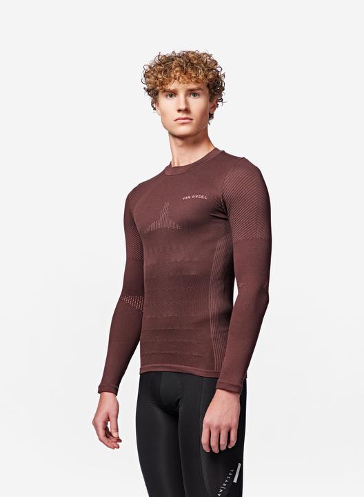 Immagine prodotto Van rysel Intimo bici manica lunga Racer 2 rosso scuro (M)