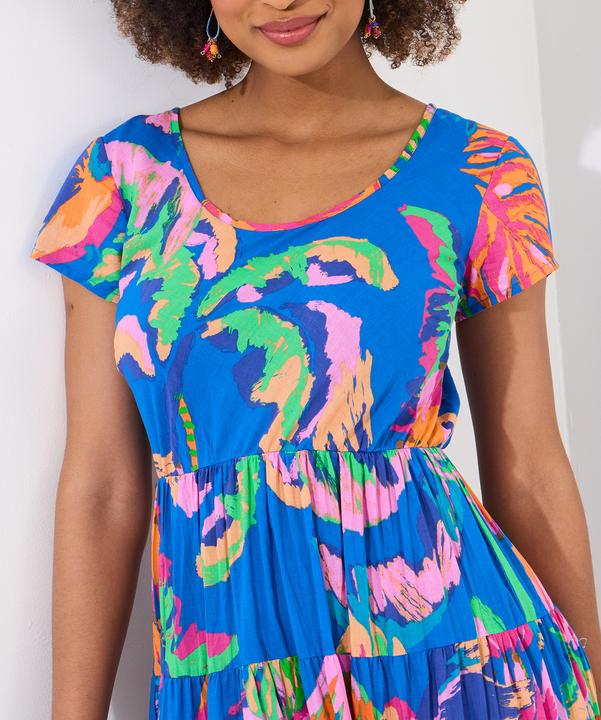 Produktbild Joe Browns Tropical Print Crinkle Cotton Dress (16)